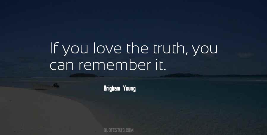 Brigham Young Quotes #1479703