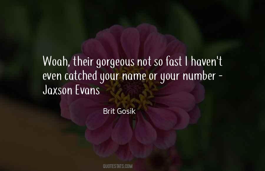Brit Gosik Quotes #621794