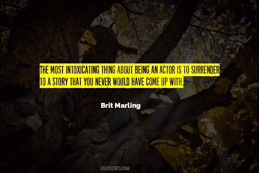 Brit Marling Quotes #5951