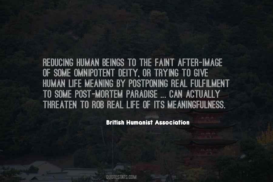 British Humanist Association Quotes #458176 British Humanist Association Quotes #458176