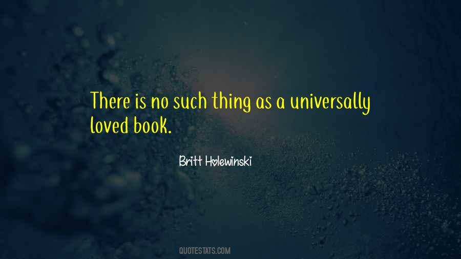 Britt Holewinski Quotes #1143013