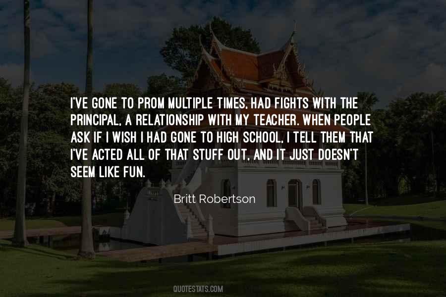 Britt Robertson Quotes #939473