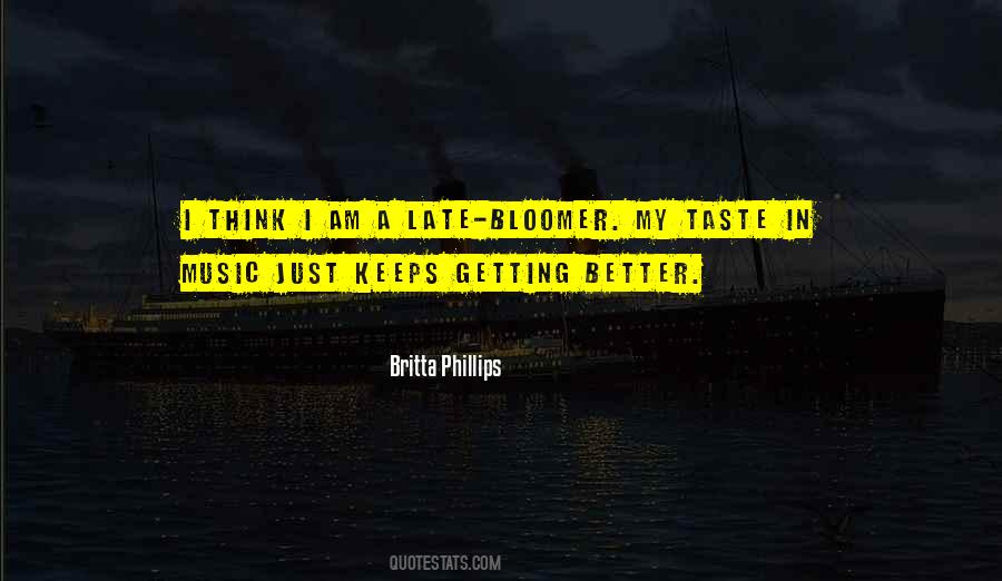Britta Phillips Quotes #105067