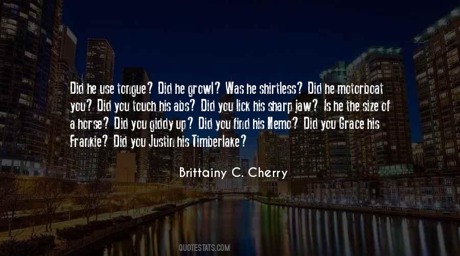 Brittainy C. Cherry Quotes #410083