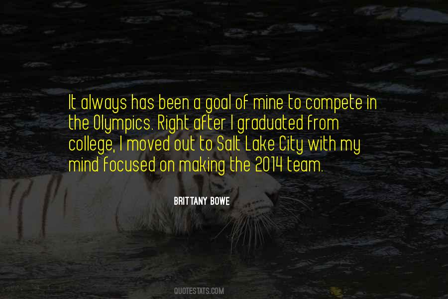 Brittany Bowe Quotes #626589