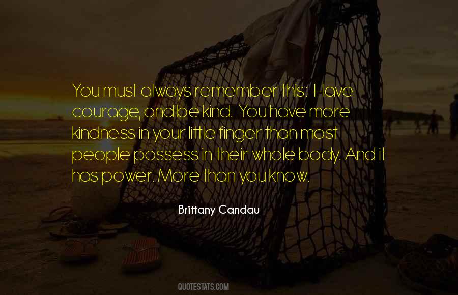 Brittany Candau Quotes #1047088