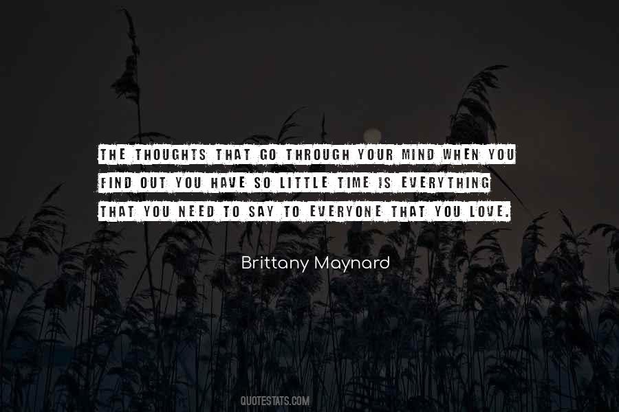 Brittany Maynard Quotes #1673900