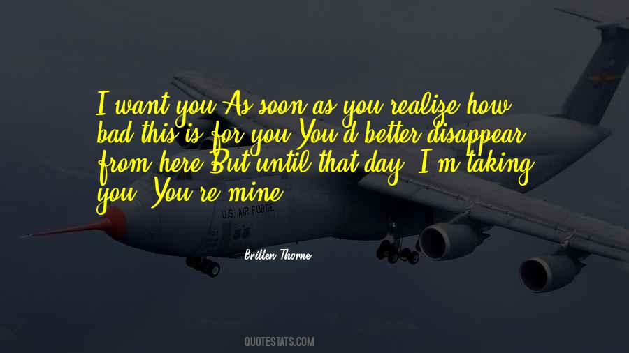 Britten Thorne Quotes #1315133 Britten Thorne Quotes #1315133