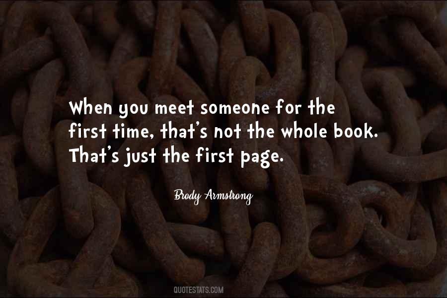 Brody Armstrong Quotes #633999