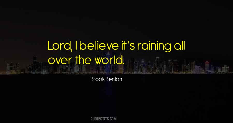 Brook Benton Quotes #1605028