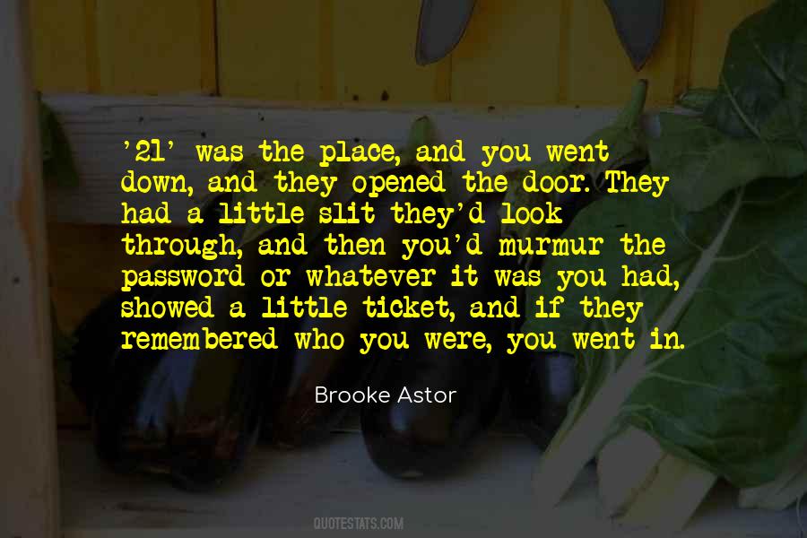 Brooke Astor Quotes #1820132