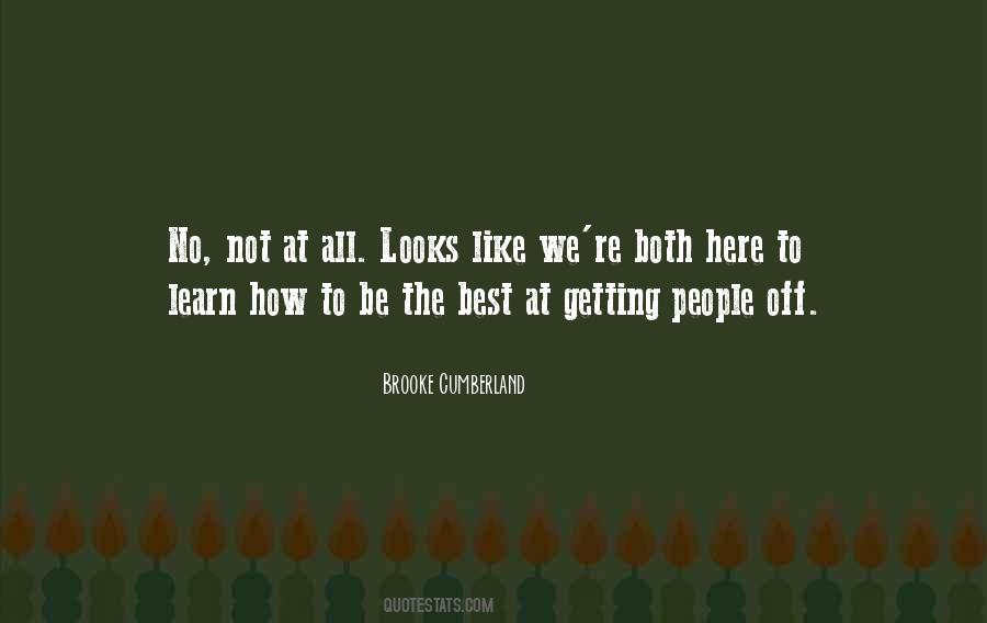 Brooke Cumberland Quotes #1004058