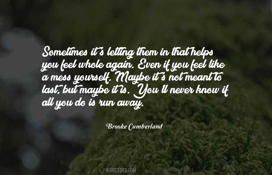 Brooke Cumberland Quotes #764908