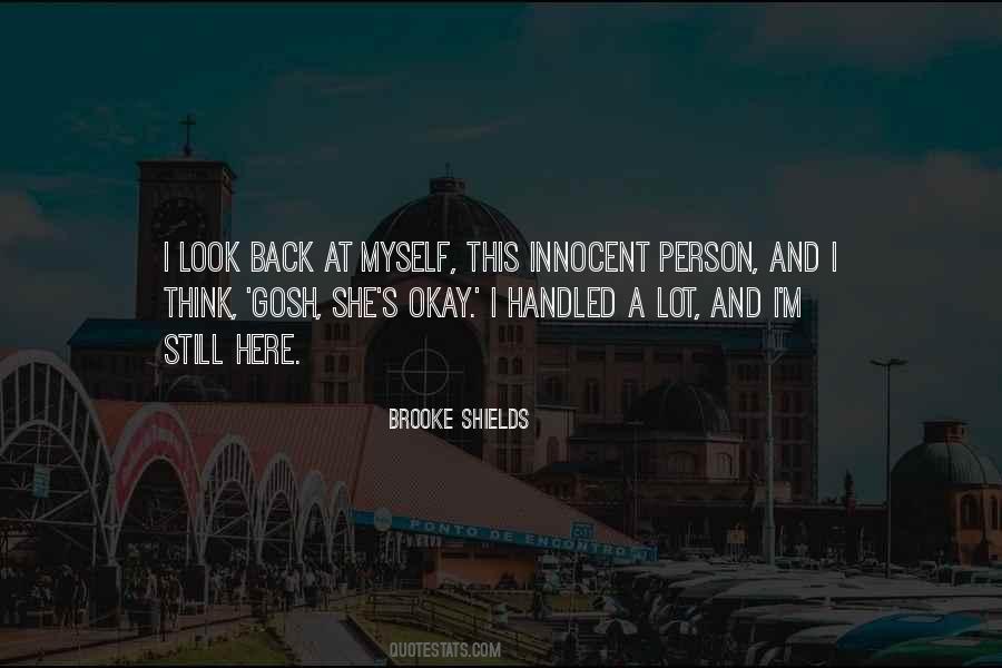 Brooke Shields Quotes #1297936