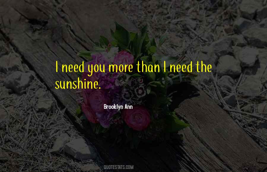Brooklyn Ann Quotes #1086210