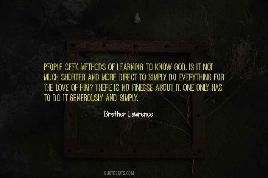 Brother Lawrence Quotes #759657