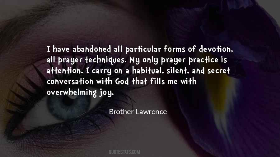 Brother Lawrence Quotes #878082
