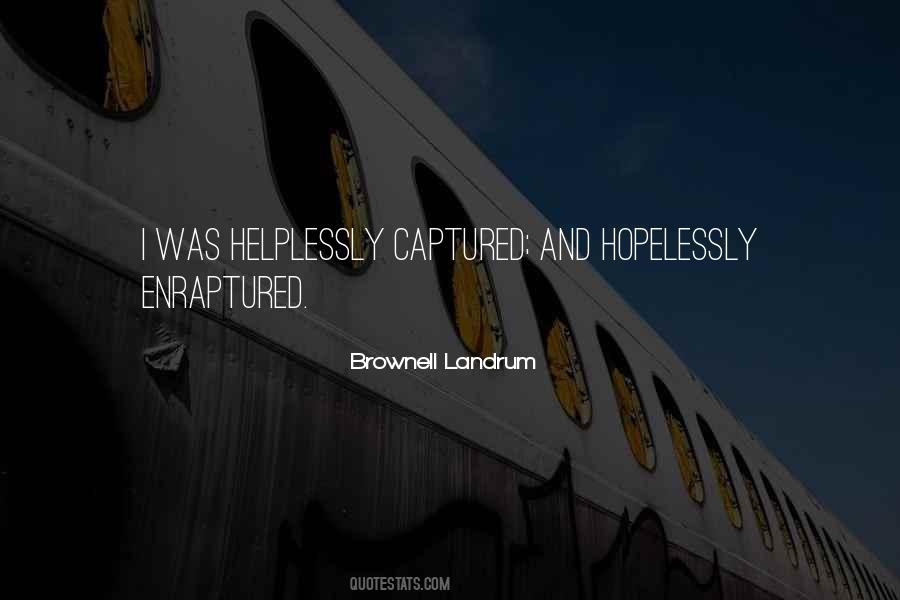 Brownell Landrum Quotes #1257462