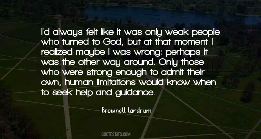 Brownell Landrum Quotes #990428