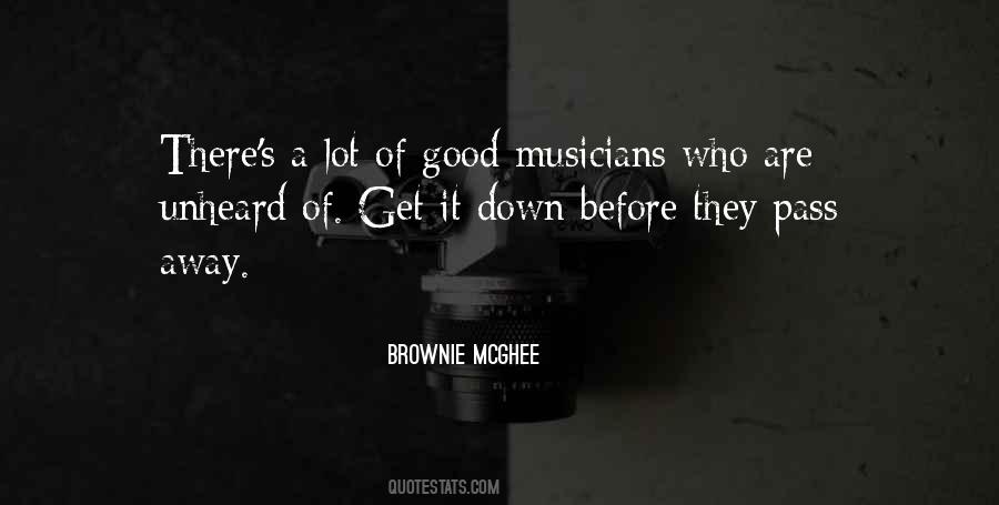 Brownie McGhee Quotes #480963