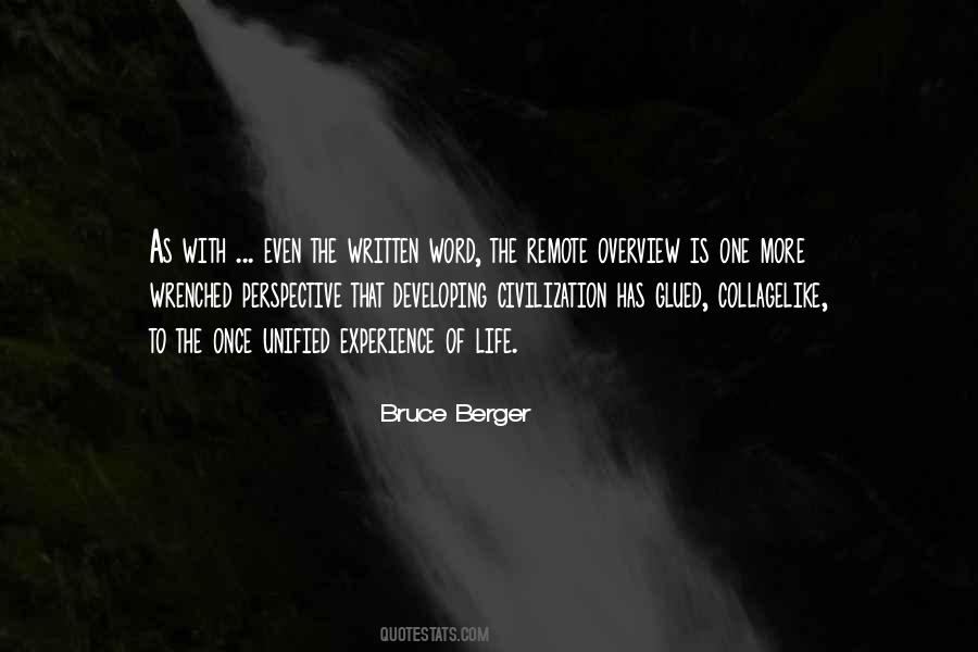 Bruce Berger Quotes #534984