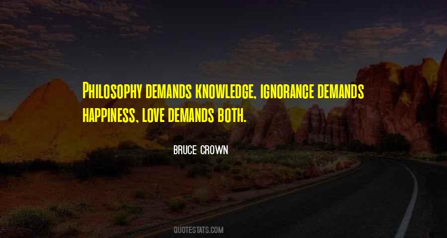 Bruce Crown Quotes #86591