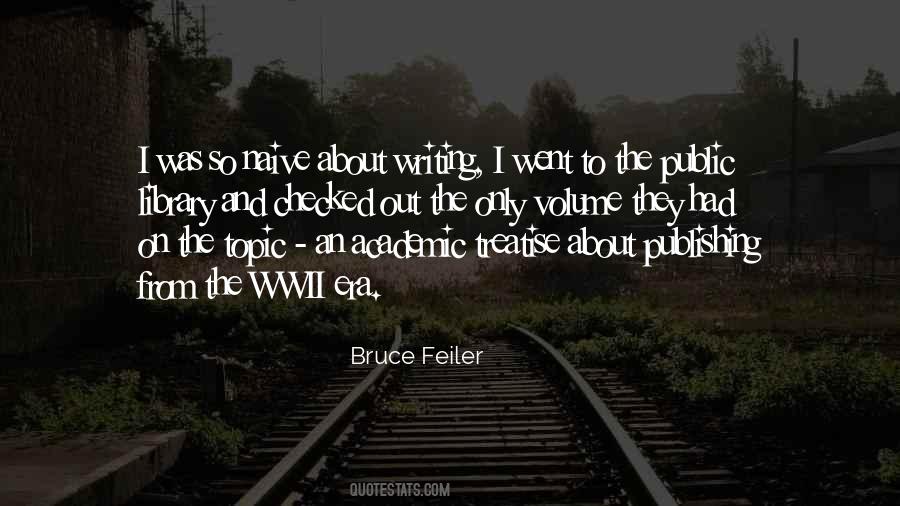 Bruce Feiler Quotes #548681