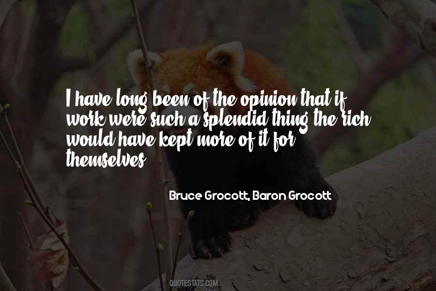 Bruce Grocott, Baron Grocott Quotes #1865312