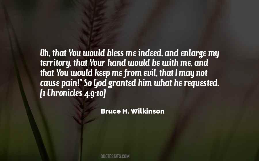 Bruce H. Wilkinson Quotes #283315
