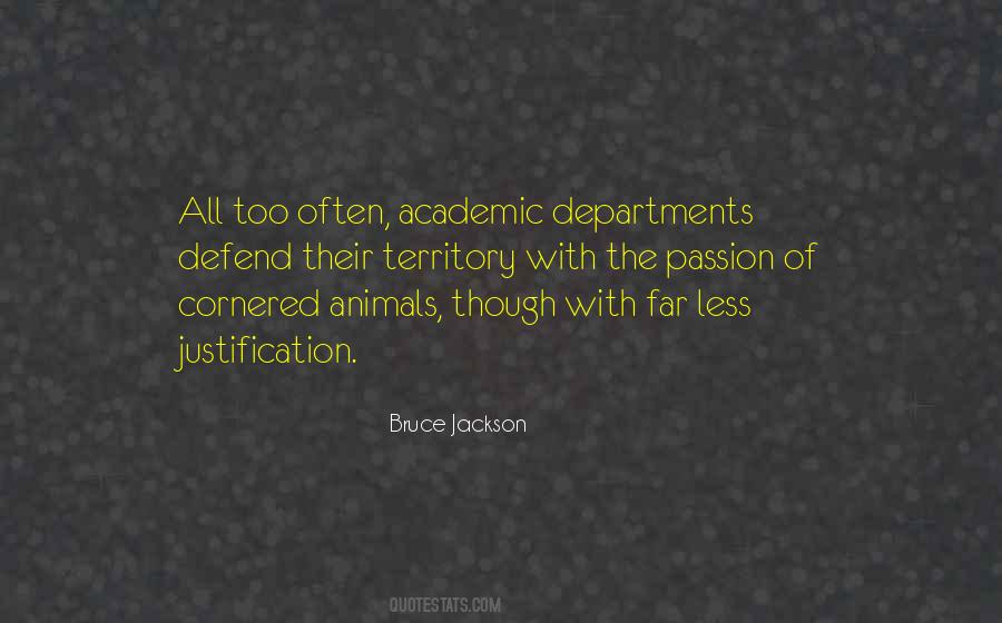 Bruce Jackson Quotes #108492