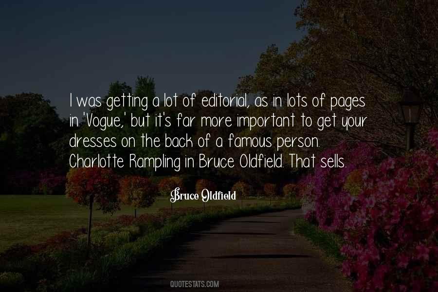 Bruce Oldfield Quotes #562651