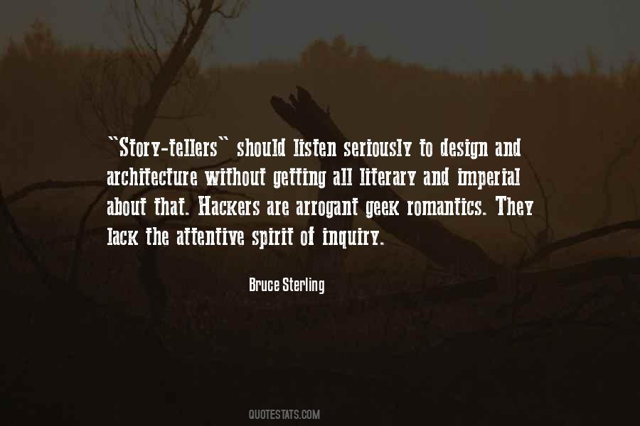 Bruce Sterling Quotes #1677690