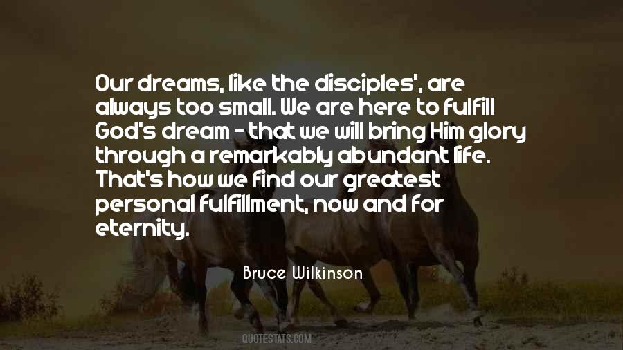 Bruce Wilkinson Quotes #1490161
