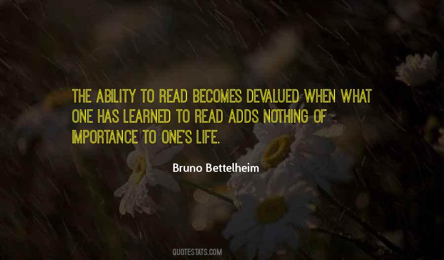 Bruno Bettelheim Quotes #480229