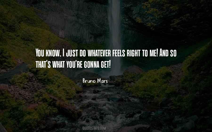 Bruno Mars Quotes #1016952