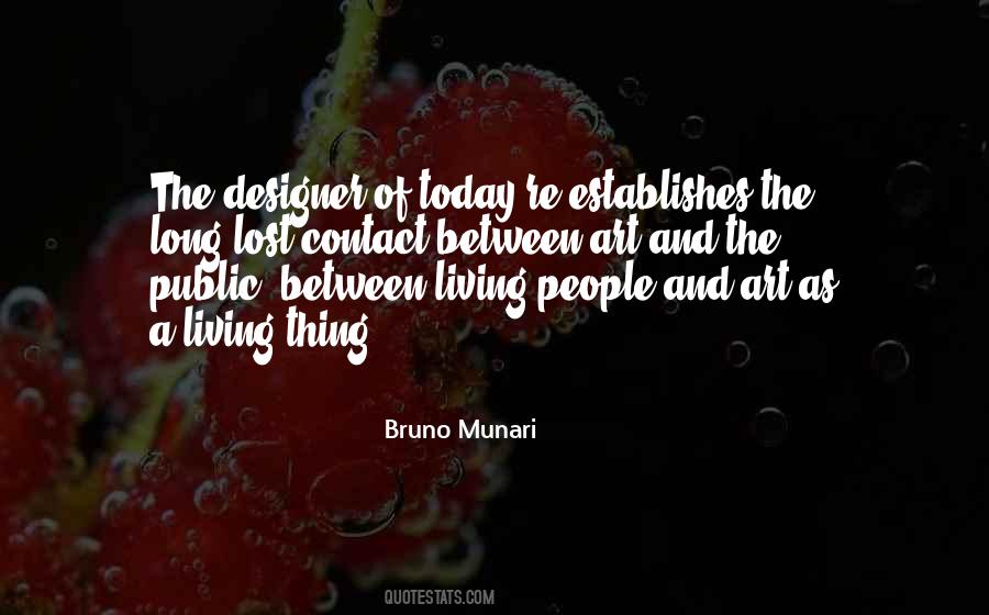 Bruno Munari Quotes #471936