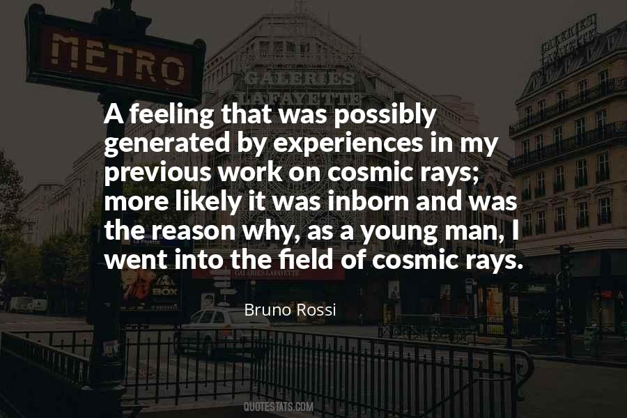 Bruno Rossi Quotes #1312767