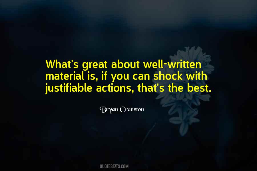 Bryan Cranston Quotes #551337