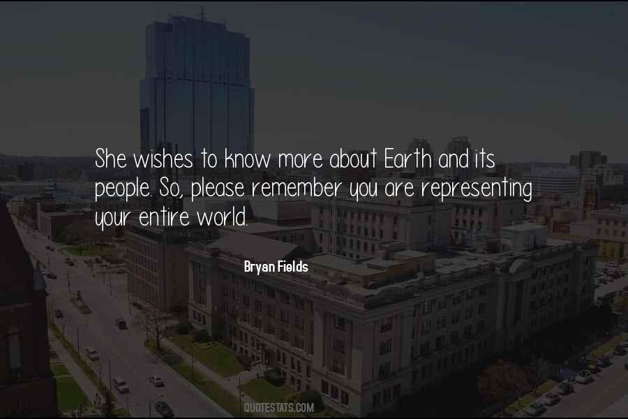Bryan Fields Quotes #97702