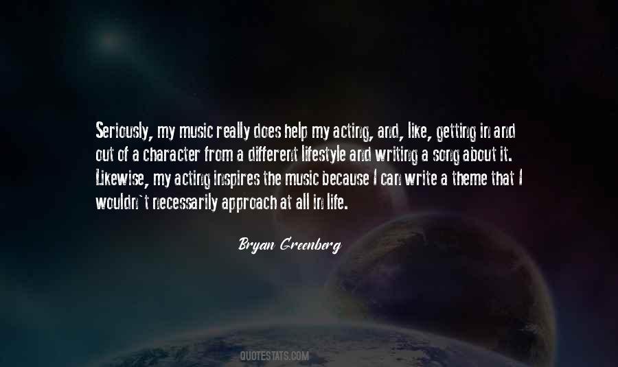Bryan Greenberg Quotes #861053