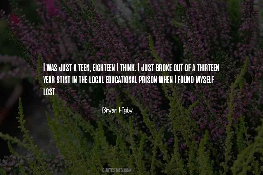 Bryan Higby Quotes #1415955