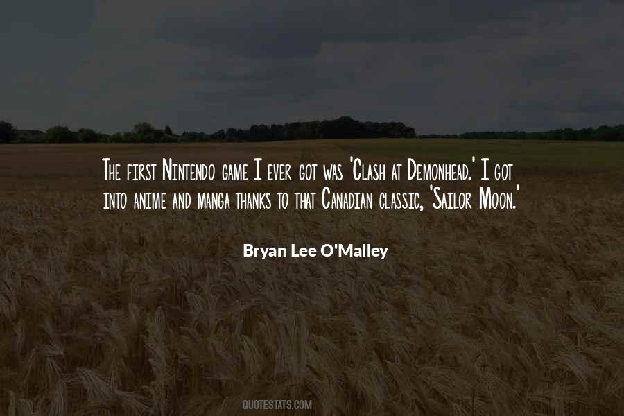 Bryan Lee O'Malley Quotes #1227702