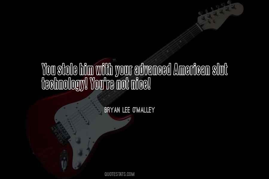 Bryan Lee O'Malley Quotes #865710