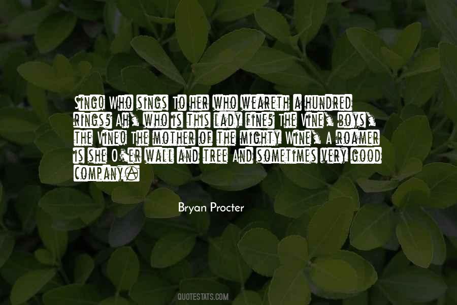 Bryan Procter Quotes #1276988