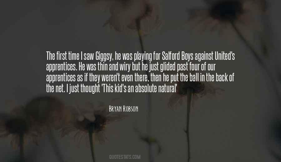 Bryan Robson Quotes #389844