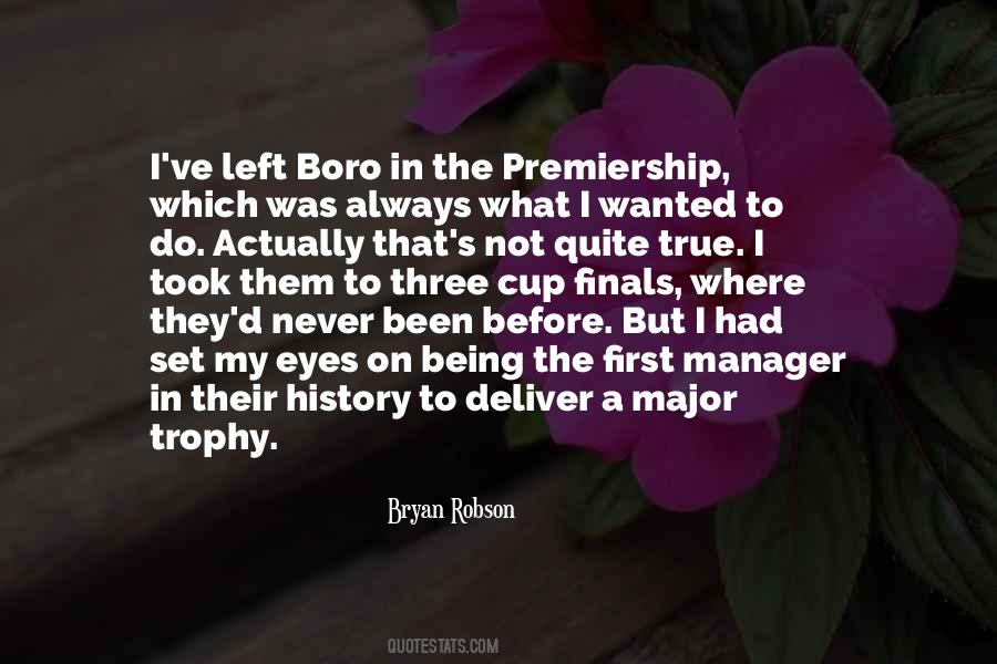 Bryan Robson Quotes #422518