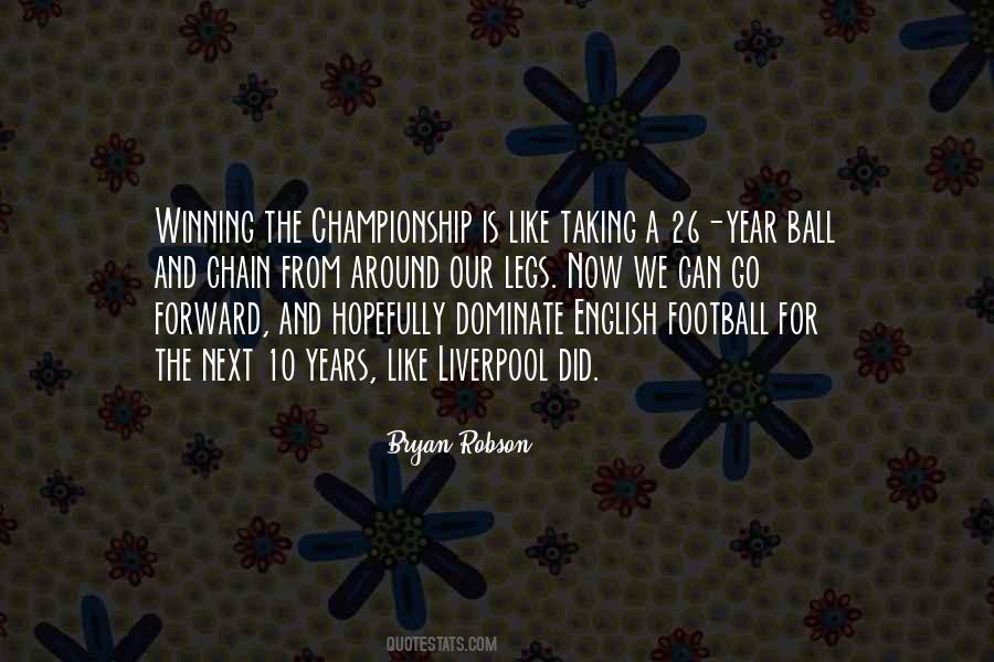 Bryan Robson Quotes #671390