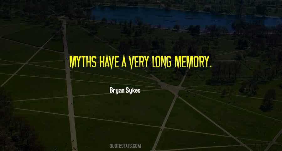 Bryan Sykes Quotes #717353