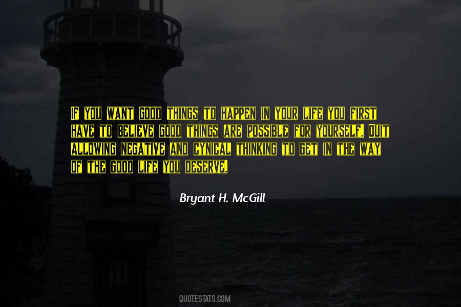 Bryant H. McGill Quotes #357379