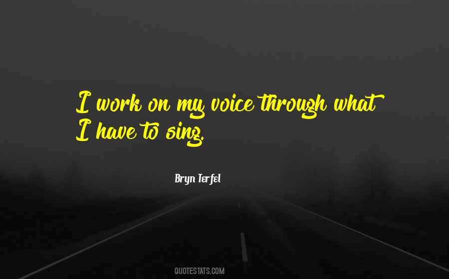 Bryn Terfel Quotes #117999